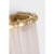 Glass AERIN for Visual Comfort Signature Rosehill 20" Linear Sconce in Hand-Rubbed Antique Brass with White Strie Glass For Sale - Image 7 of 10