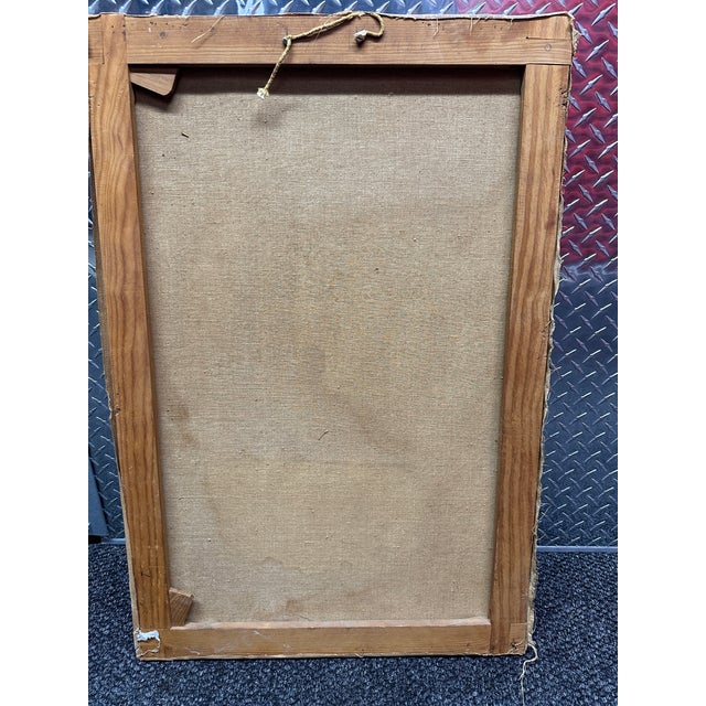 Oil Painting “Tree” 1964 For Sale - Image 9 of 9