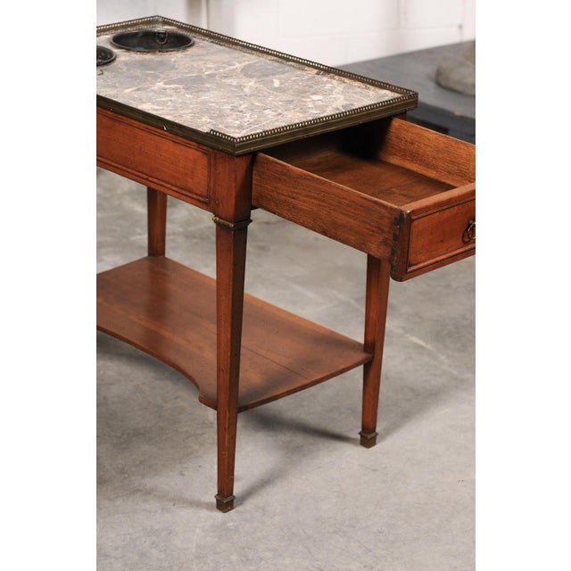 19th Century 19th Century Marble Top Rafraîchissoir From France For Sale - Image 5 of 16
