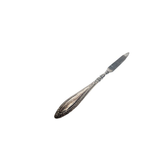 Silver Art Nouveau Style Silver Nail File, France, 1900s For Sale - Image 8 of 8