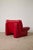 1980s Vintage Leather Lounge Chair by Nicoletti Salotti, Italy, 1980 For Sale - Image 5 of 13