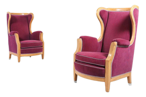 Lounge Chairs by Oscar Nilsson, 1960s, Set of 2