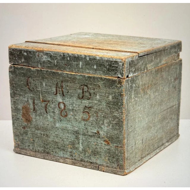 Antique Swedish Box, 1785 For Sale - Image 6 of 6