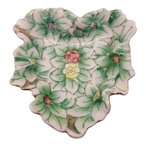 1960s Vintage Ardalt Occupied Japan Leaf Dish