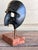 Signed Venetian Baroque Brass Dual-Finish Gilded Pantalone Theatrical Mask Sculpture on Marble Base For Sale - Image 10 of 10