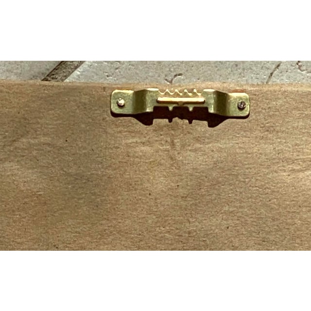 Early 20th Century “Petunias Floral Still Life” Oil Painting on Board Artist B Dyer For Sale - Image 9 of 13