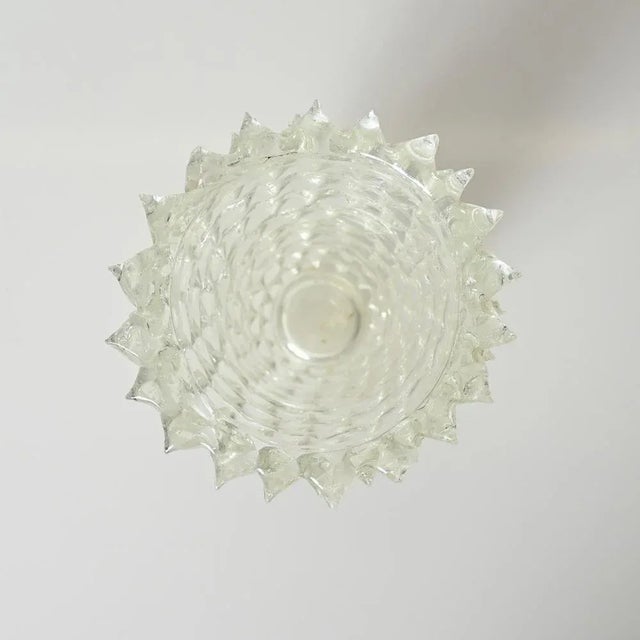 Glass Italian Murano Glass Vase by Ercole Barovier for Barovier & Toso, 1940s For Sale - Image 7 of 12