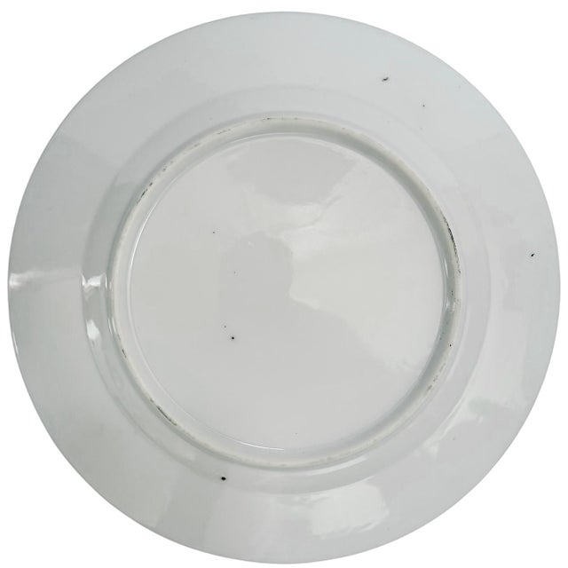 1960 Mid-Century Chinese Bok Choy Cabbage Leaf & Butterfly Plates - Set of 4 For Sale - Image 9 of 9