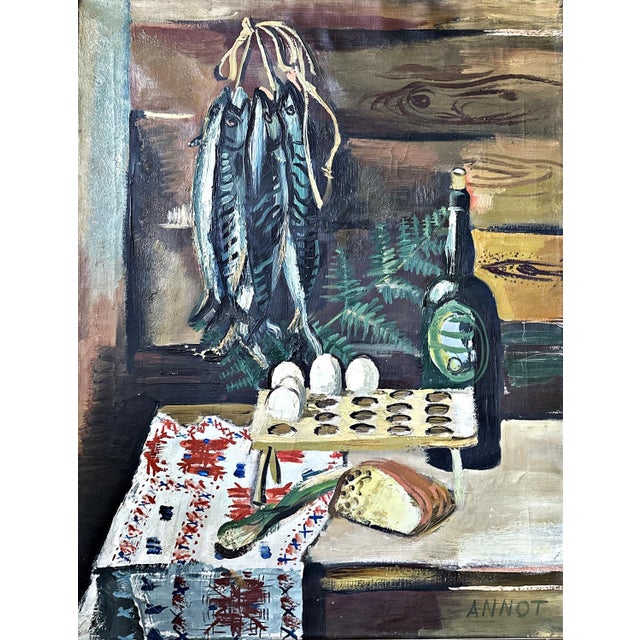 Annot Jacobi Berlin 1894 - 1981 Munich Still Life Oil on canvas Signed lower right Size: 65 x 50 cm Frame: 73 x 58 cm Good...