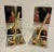 Metal Brass and Chrome Golf Club Bookends For Sale - Image 7 of 7