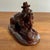 Ceramic Vintage Pipe Smoking Dapper Dog Incense Burner For Sale - Image 7 of 9
