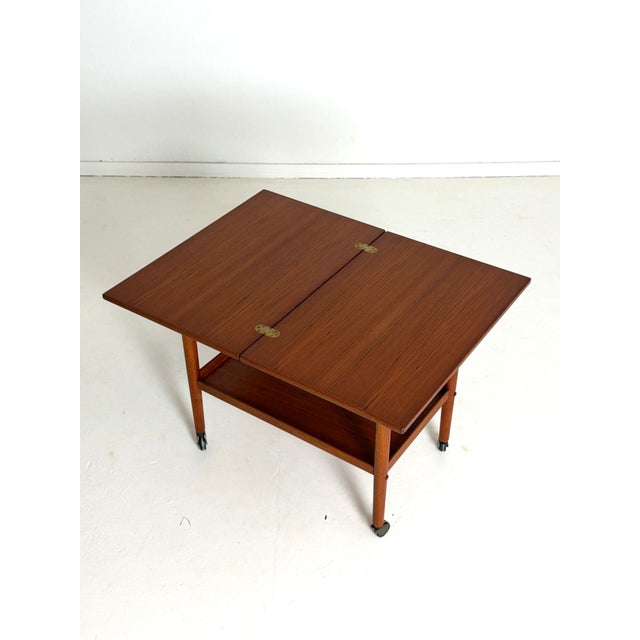 Serving Trolley from Grete Jalk, 1960s For Sale - Image 10 of 12
