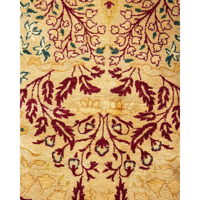 Vintage Moroccan Hand Knotted Wool Area Rug, Gold 8'0" X 10'1" Chairish