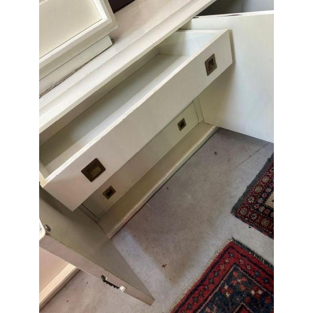 1970s Vintage Italian Sideboard in Wood, 1970s For Sale - Image 5 of 9