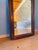 Wood Rectangular Mirror in Stained Wood For Sale - Image 7 of 8