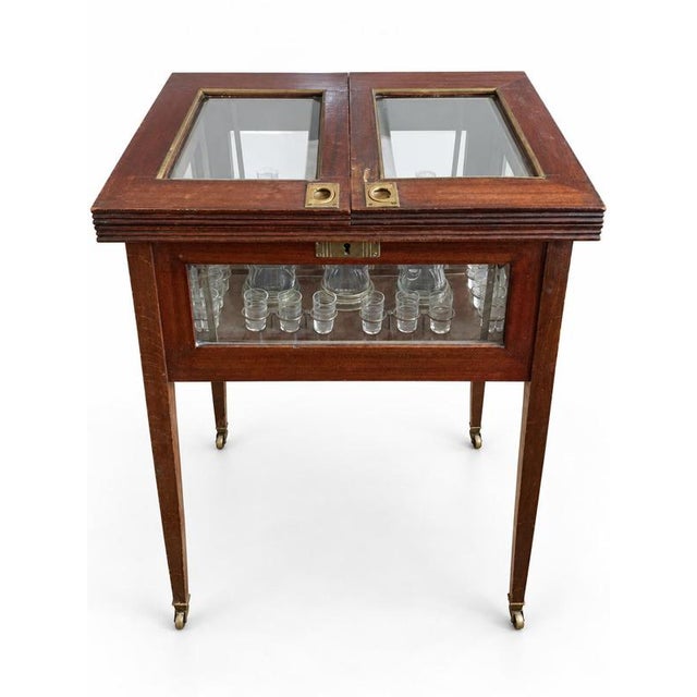 1920s Art Deco Dry Bar Cart Trolley, 1920s For Sale - Image 5 of 8