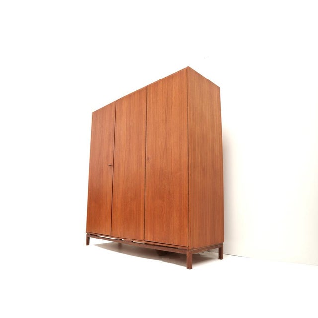 Vintage Three-Door Wardrobe, 1960s For Sale - Image 6 of 7