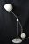 1960s 1970s White Arch Counterbalance Desk Lamp For Sale - Image 5 of 11