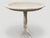 Contemporary Andrianna Shamaris Tall White Washed Tray Side Table For Sale - Image 3 of 5