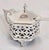 Blue Antique Sterling Silver Three-Piece Cruet Set, Birmingham, 1926, Set of 3 For Sale - Image 8 of 18