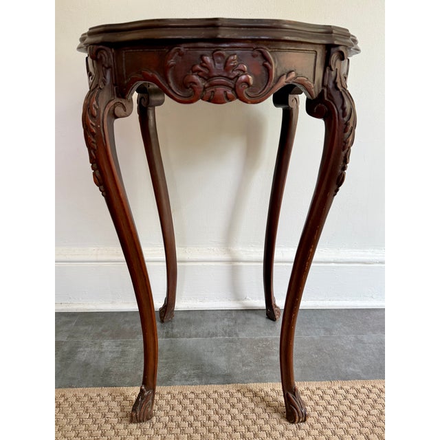 Late 19th Century Antique Italian Inlay Occasional Table For Sale - Image 5 of 9