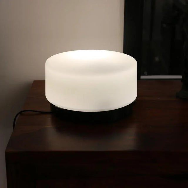 Viintage French Globe Opaline and Bakelite Light Fixture by Vianne, 1950s For Sale - Image 10 of 10