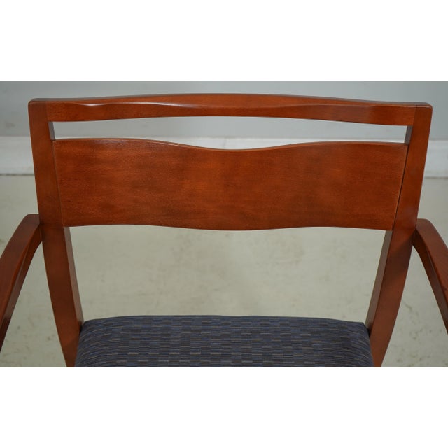 1990s Set of 4 Knoll Studio Modern Design Open Armchairs For Sale - Image 5 of 12