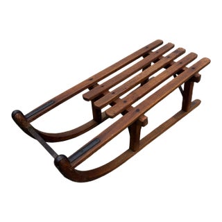 Child's Vintage Davos Sled For Sale