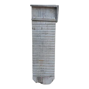 Vintage Wood Hand Washboard in White Wash 2
