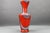 1970s Italian Opaline Florence Glass Vase in Red and Grey, 1970s For Sale - Image 5 of 15