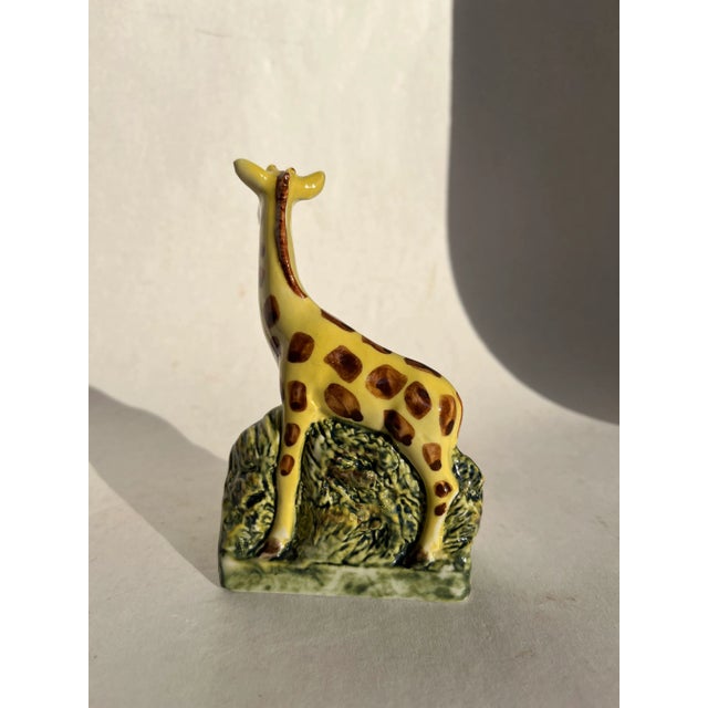 French Italian Ceramic Giraffe Figurine For Sale - Image 3 of 6
