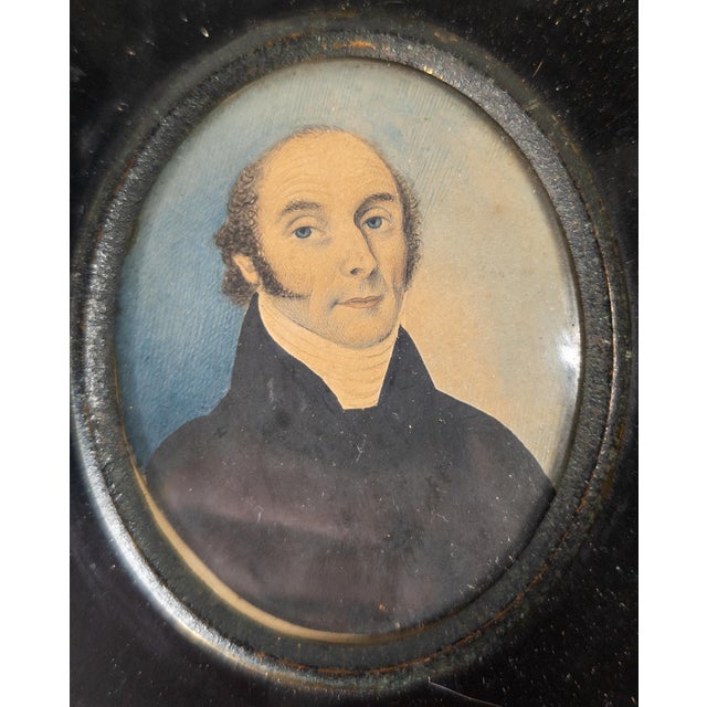 We are selling this fine English watercolor of a gentleman. This watercolor on paper is well executed and appears to...