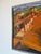 1970s Vintage Southwestern Townscape Oil on Canvas Painting, Framed For Sale - Image 11 of 12