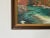 1970s 70's Mrs. c.a. Kercher Dayton, Ohio Vintage Autumn River Landscape Painting, Framed For Sale - Image 5 of 12