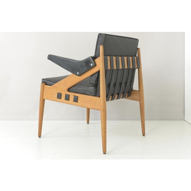 Egon Eiermann SE 122 A Armchair by Egon Eiermann for Wilde + Spieth, Germany, 1958 For Sale - Image 4 of 14
