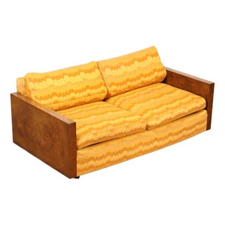 Milo Baughman For Thayer Coggin Mid Century Modern Two Seat Sofa Loveseat For Sale