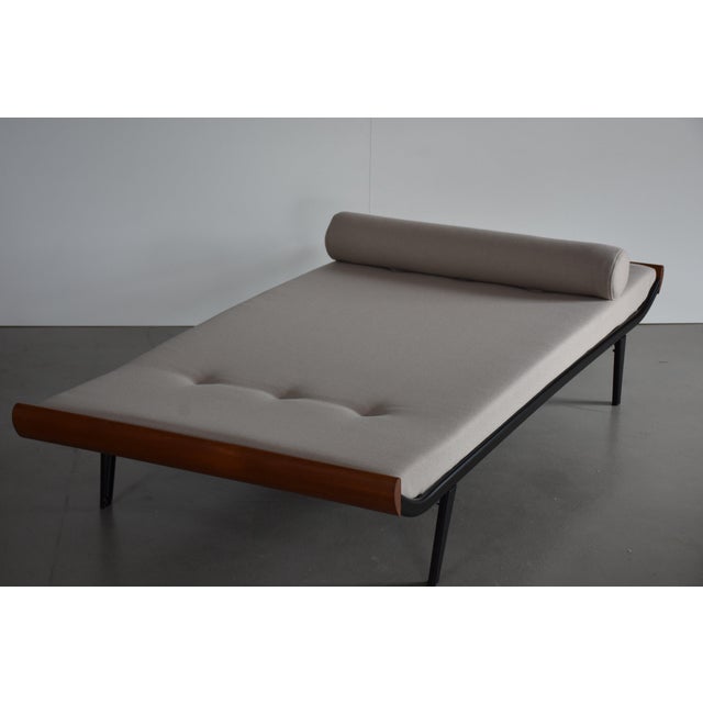 Mid-century design classic - design by dick cordemeijer - netherlands - 1950s this daybed has been completely restored....