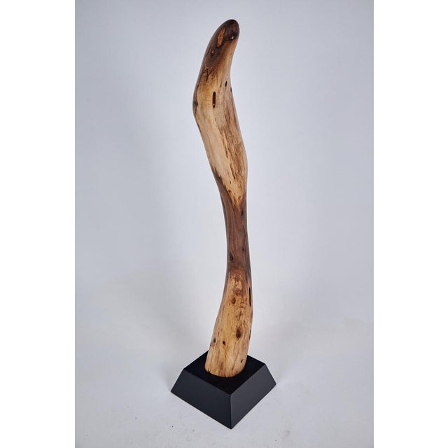 Still Stand Abstract Wood Sculpture by Logniture For Sale - Image 10 of 17