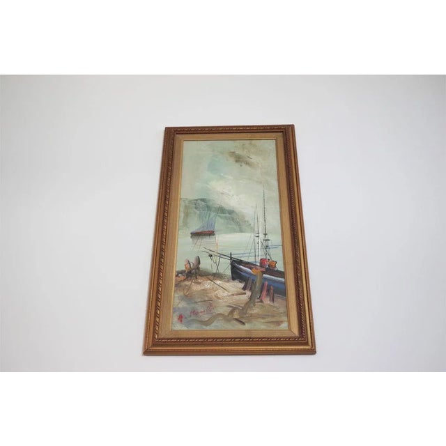 Paintings, Oil on Canvas, Moretti, 1970, Set of 3 For Sale - Image 8 of 18