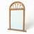 Vintage Bentwood Bamboo Arched Wall Mirror For Sale - Image 9 of 12