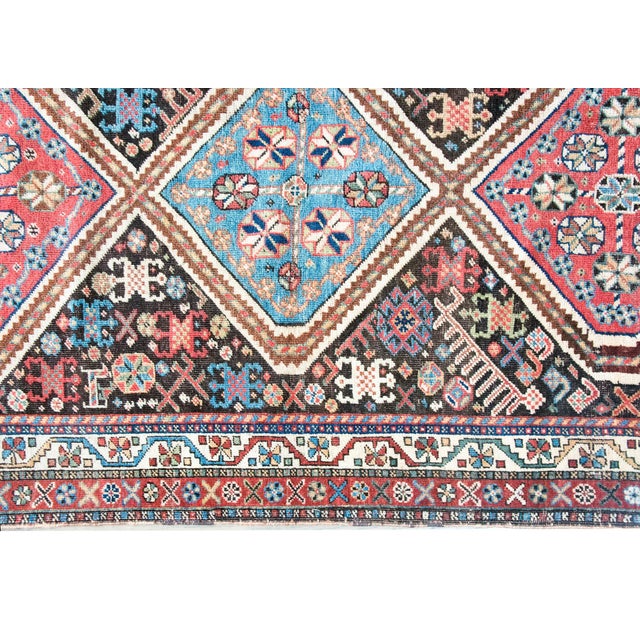 Early 20th Century Persian Afshar Rug For Sale - Image 15 of 15