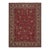 1970s Vintage Persian Handmade Wool 8x11 Red Area Rug For Sale
