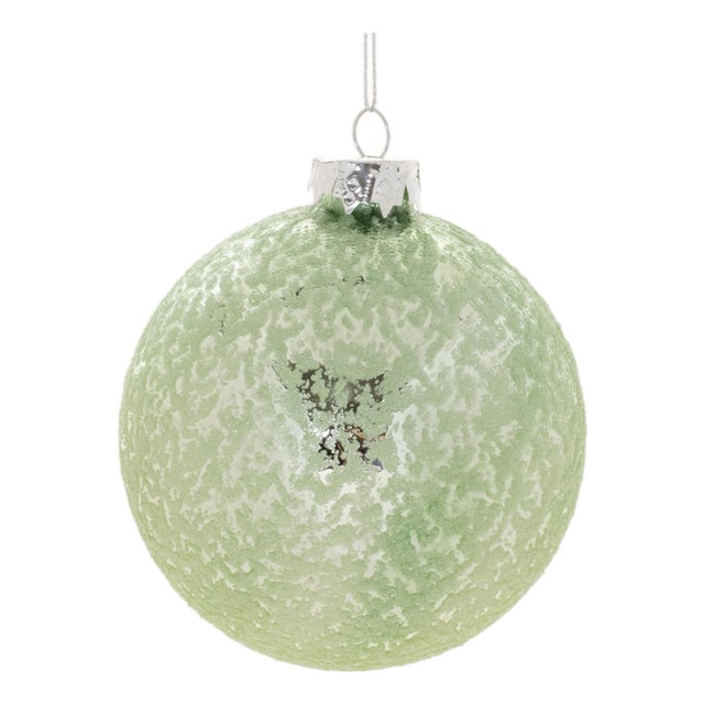 Beaded Glass Ball Ornament (Set of 6) For Sale