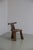 Primitive Elm T Tripod Side Chair, Denmark, 1970s For Sale - Image 10 of 18
