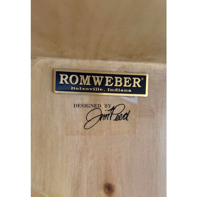 Vintage Boho Romweber Knotty Pine Etagere For Sale - Image 11 of 11