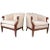 Mid-Century Modern Decorator Style Armchairs - a Pair For Sale