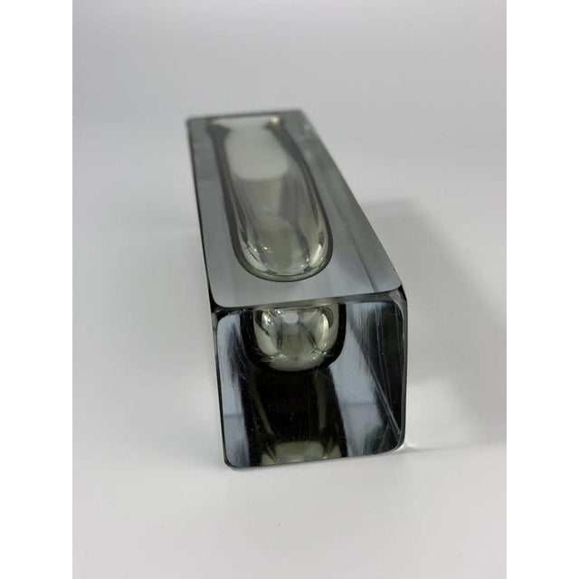 Italian Modernist Sommerso Murano Glass Vase from Mandruzzato, 1970s For Sale - Image 8 of 10