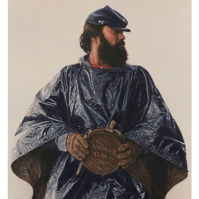 Realism "The Volunteer - Civil War" Historical Portrait, 742/1500 by James Bama For Sale - Image 3 of 5