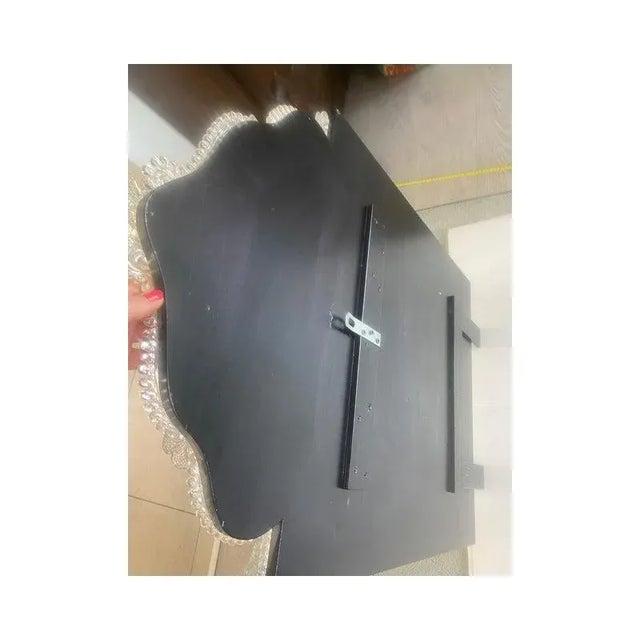 Early 21st Century Venetian Square Floral Hand-Carved Mirror in Murano Glass by SimoEng For Sale - Image 5 of 13