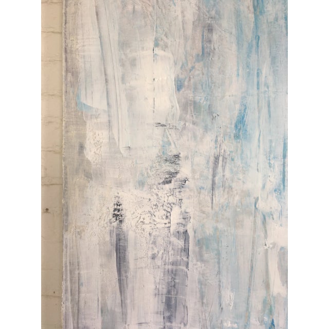 "Sky" Contemporary Abstract Color Study Acrylic Painting by Tim Hansen/Digs Enamels For Sale - Image 4 of 10